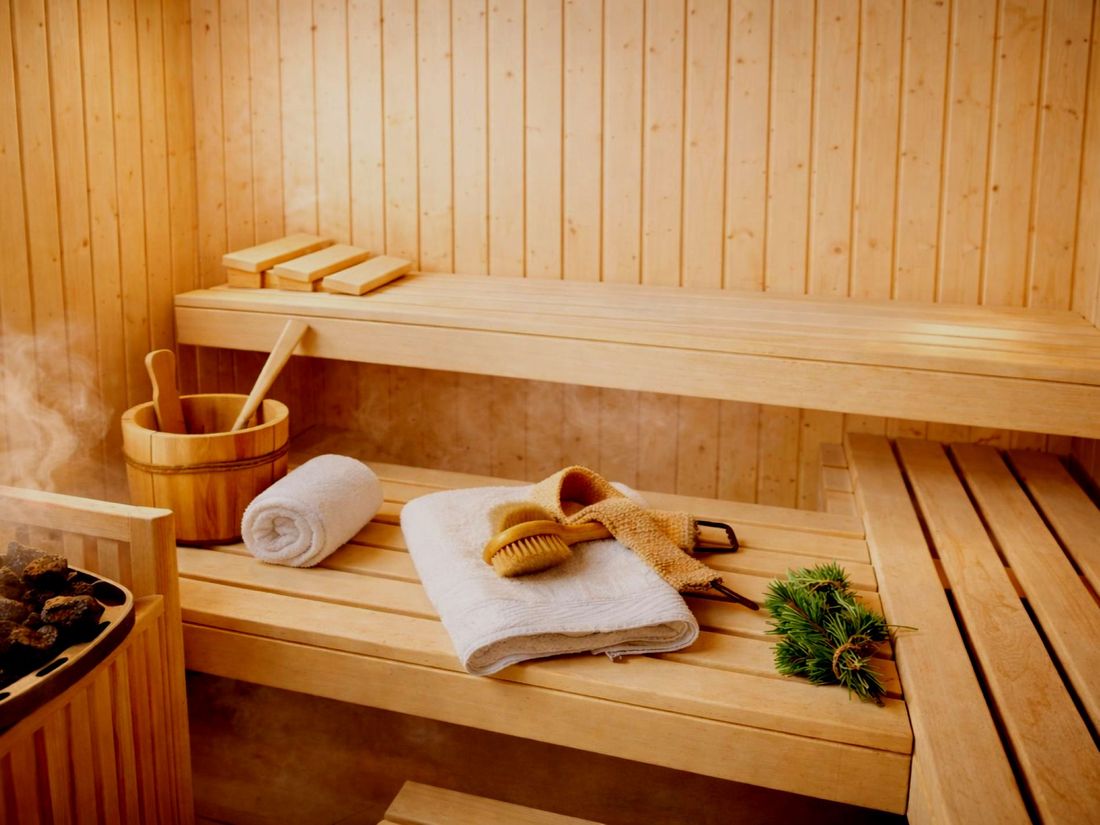 Die hauseigene Sauna (inkl. Saunatücher & Bademäntel) in unserem "Gästehaus Schönfeld" ist ganzjährig geöffnet...