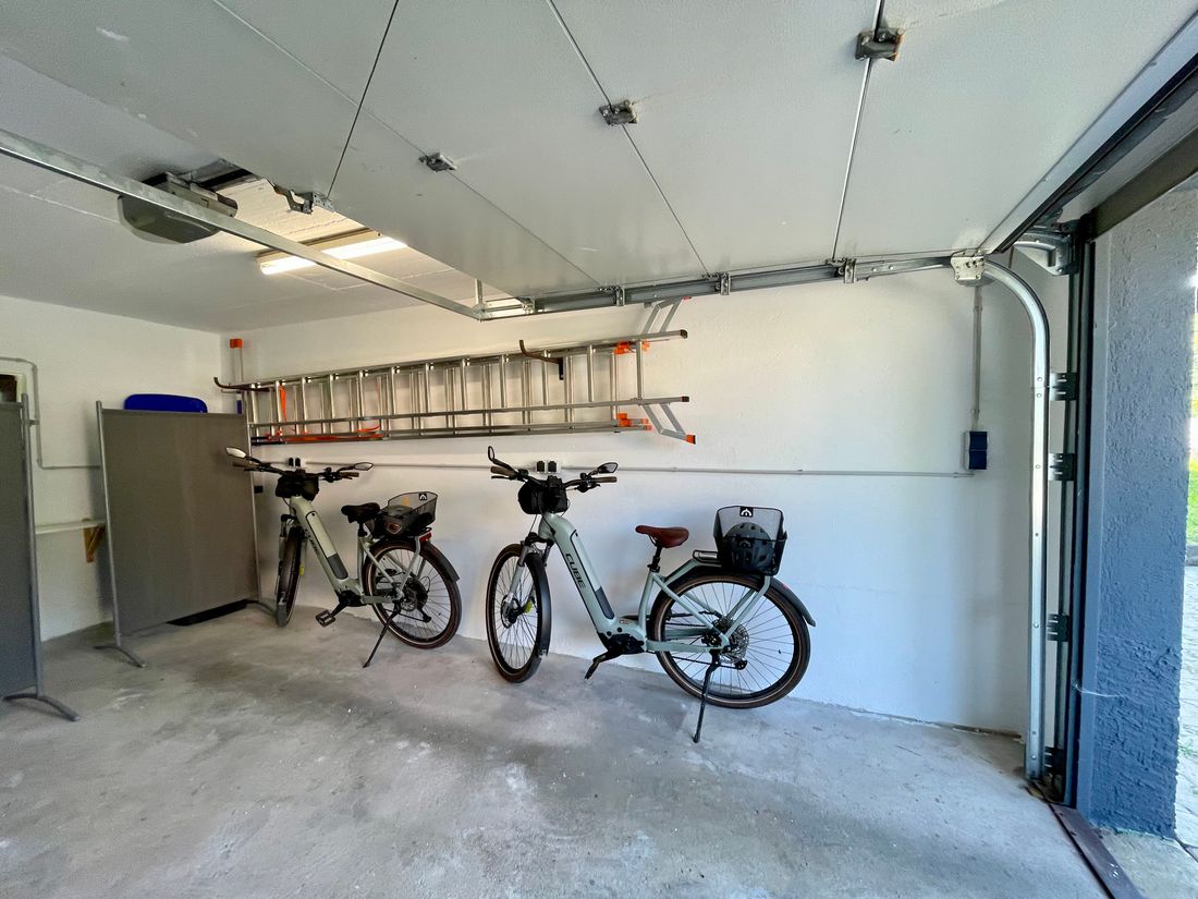 Garage für Fahrräder…