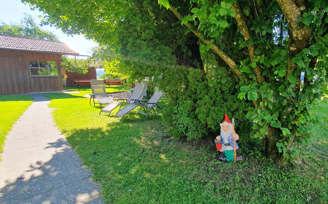 im Garten