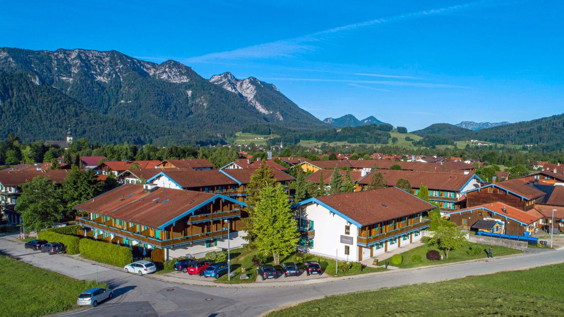 Hotel von oben