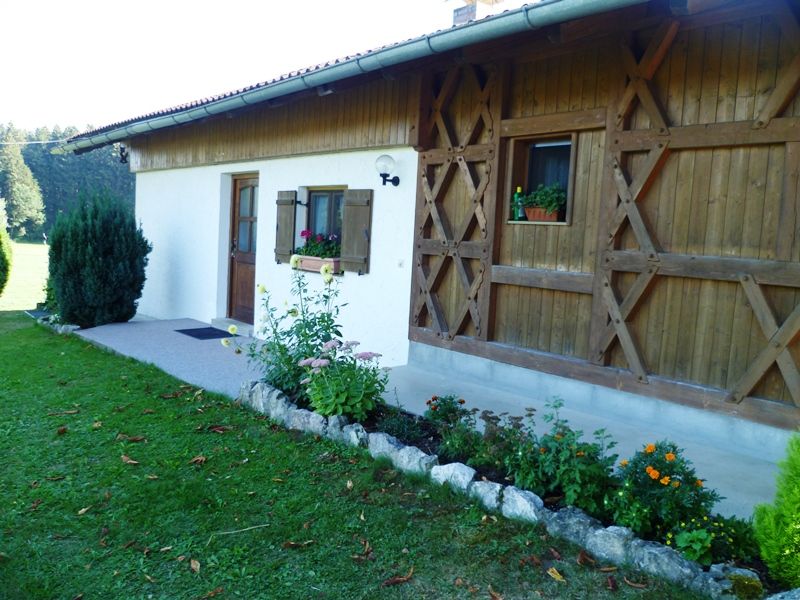 Eingang ins Ferienhaus