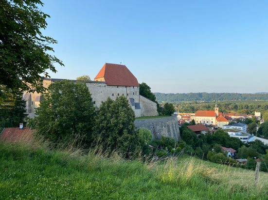Burg Tittmoning_Abend