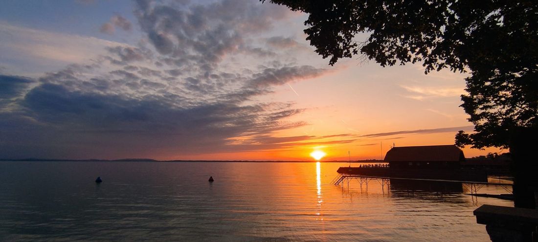 Sonnenuntergang Chiemsee