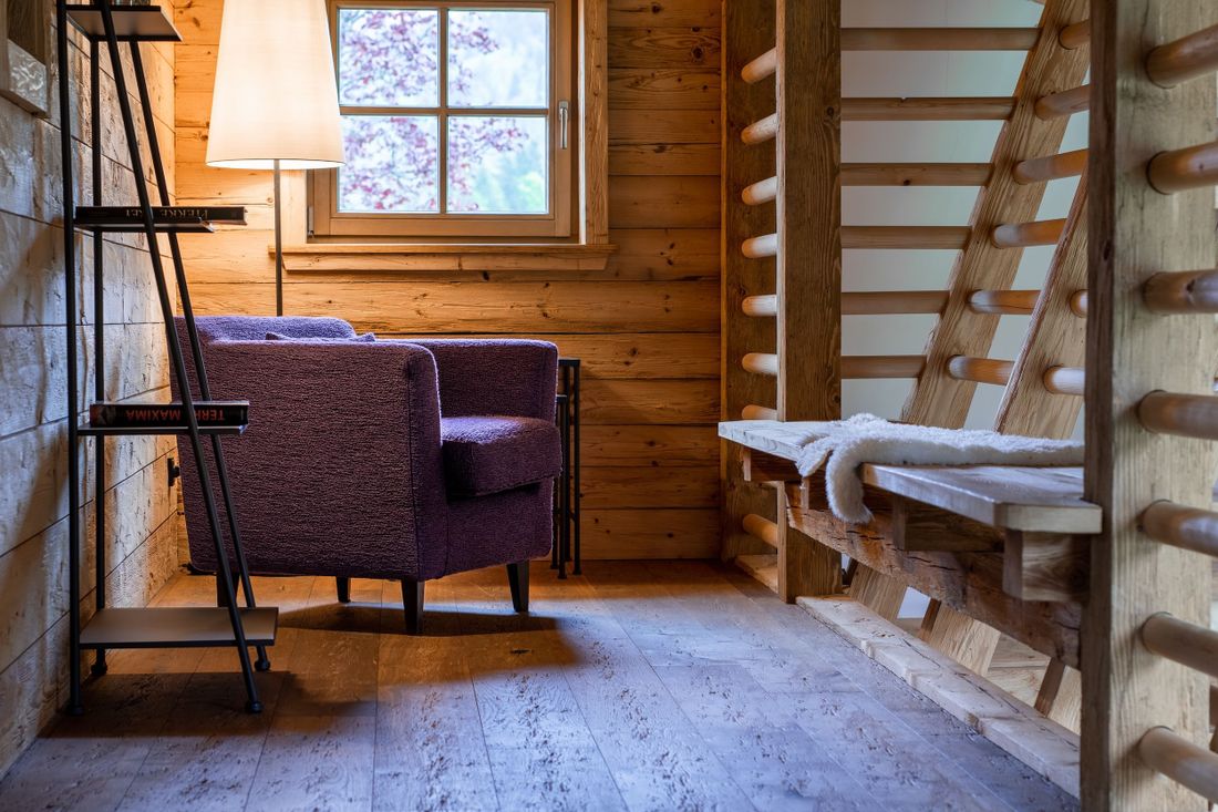 Leseecke im Chalet