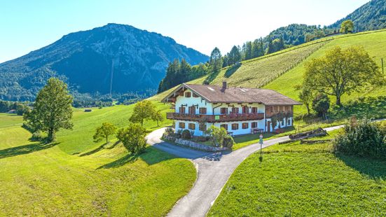 Raffner Hof mit Rauschberg
