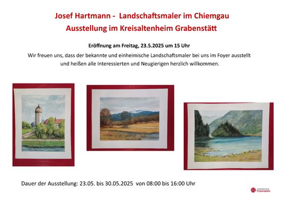 Ausstellung 23.05.-30.05.2025