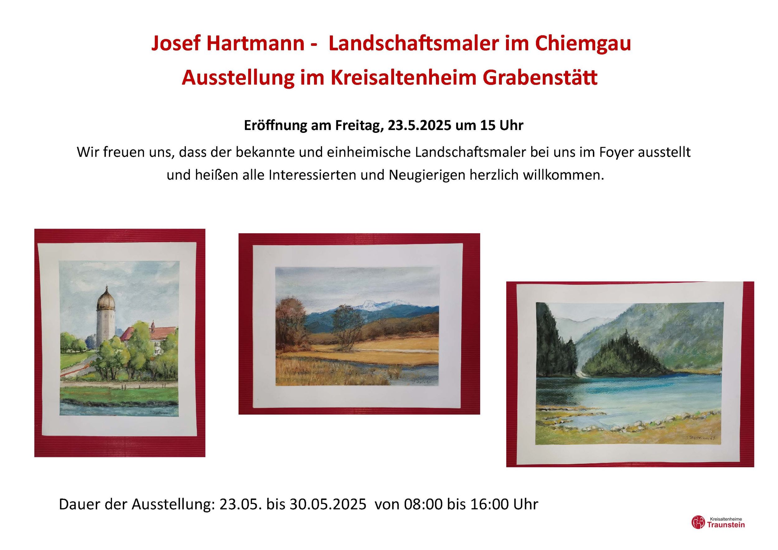 Ausstellung 23.05.-30.05.2025