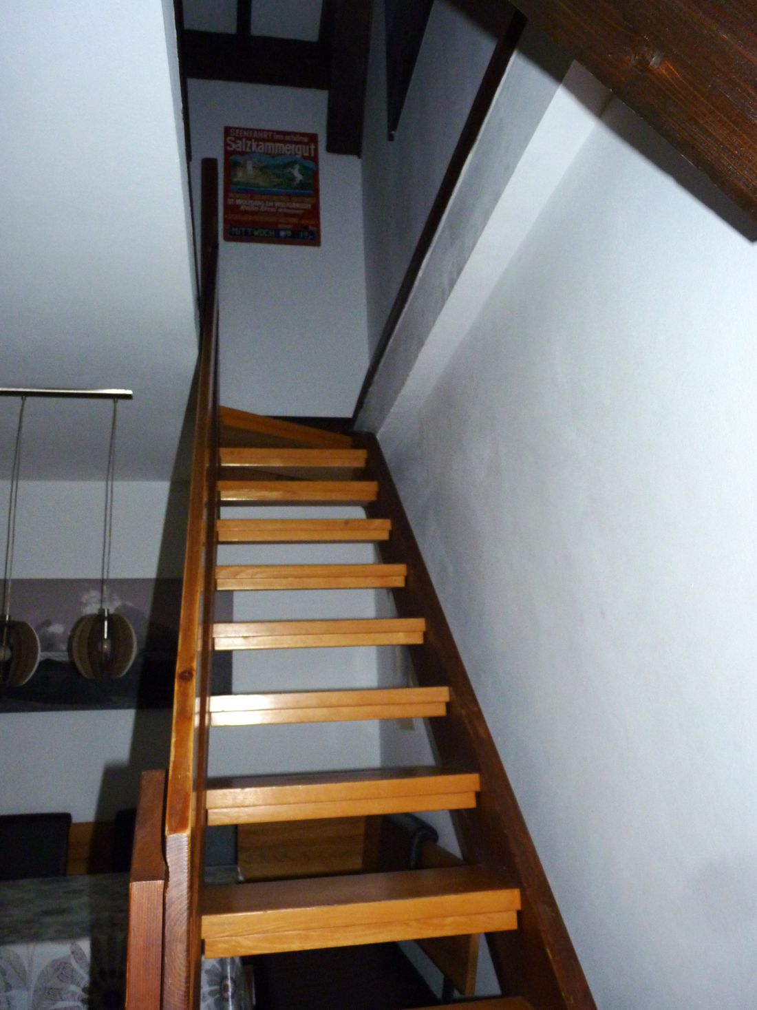 Trepp ins Obergeschoß