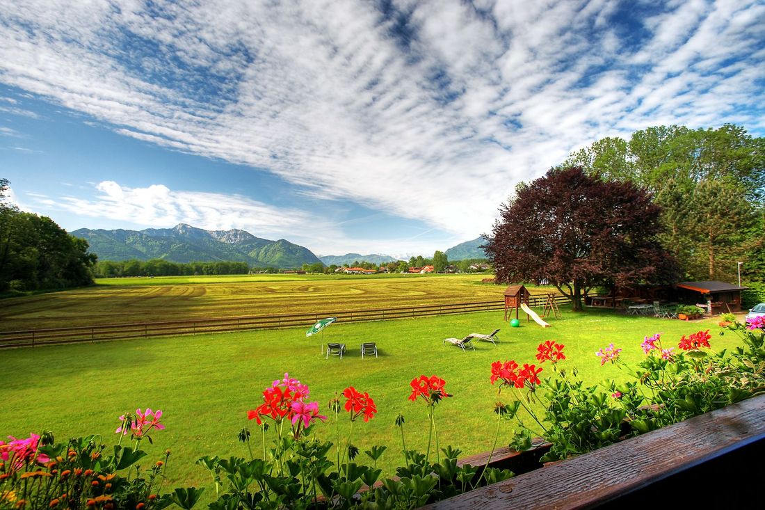 Ausblick vom Balkon