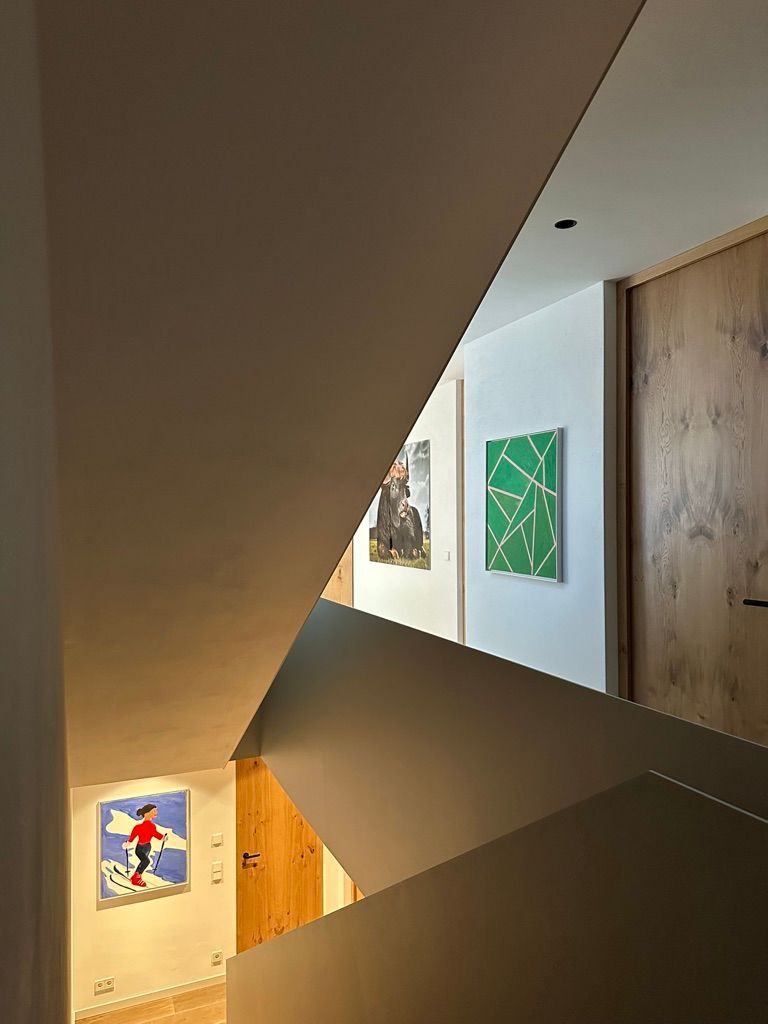 Treppe zum Untergeschoss