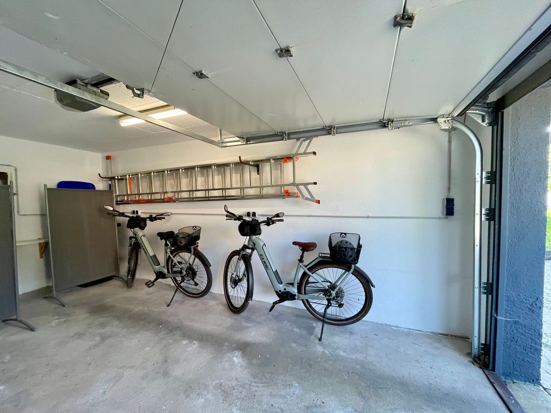 Garage für Fahrräder…