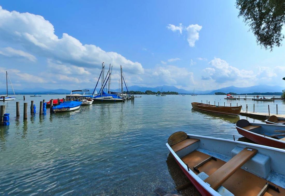 Ufer Sommer Chiemsee
