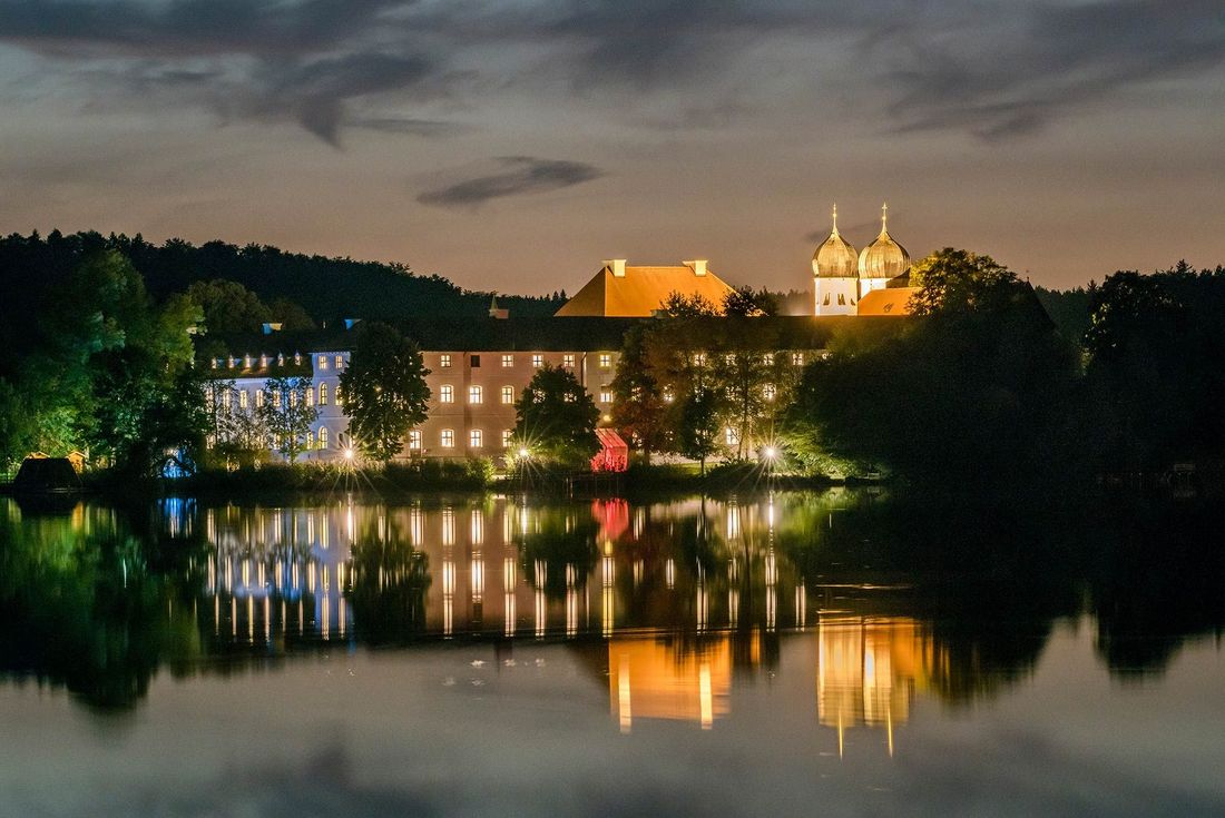 Abendstimmung Kloster Seeon