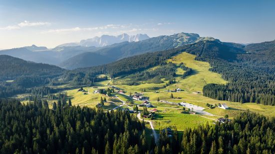 Winklmoos-Alm von oben