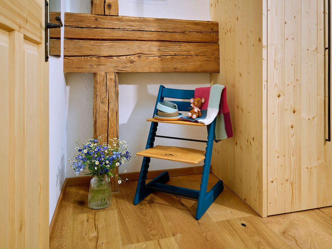 Kinderausstattung auf Anfrage möglich