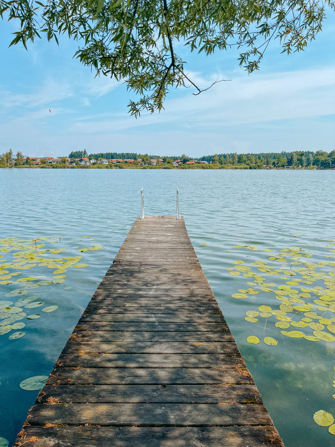 Badesteg am Obinger See