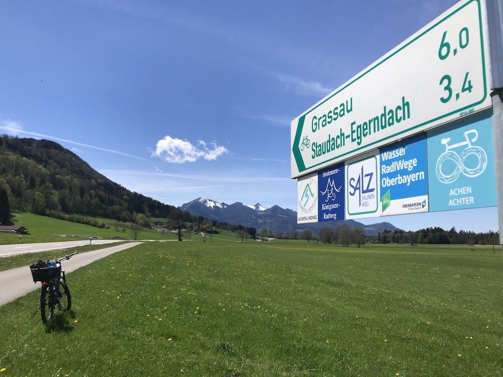 Radweg Bergen - Staudach-Egerndach