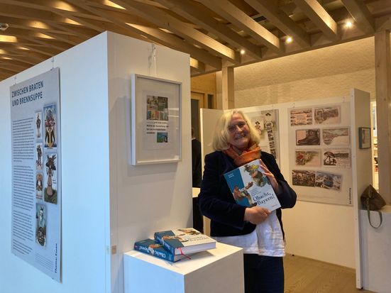 Dietlind Pedarnig im Mesnerhaus bei Kloster Seeon