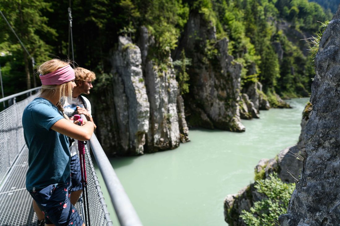 Hängebrücke Entenlochklamm