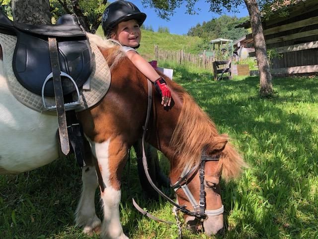 geführter Ausritt mit den Ponys