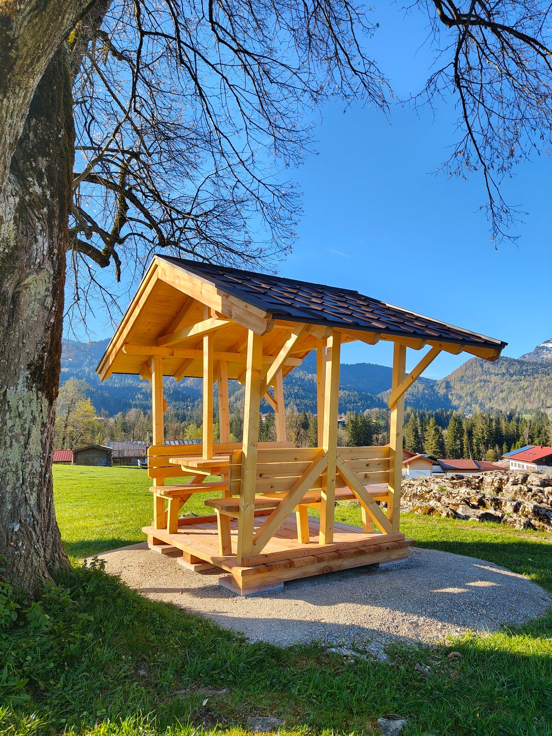 Rastplatzl Gletschermühlenfeld