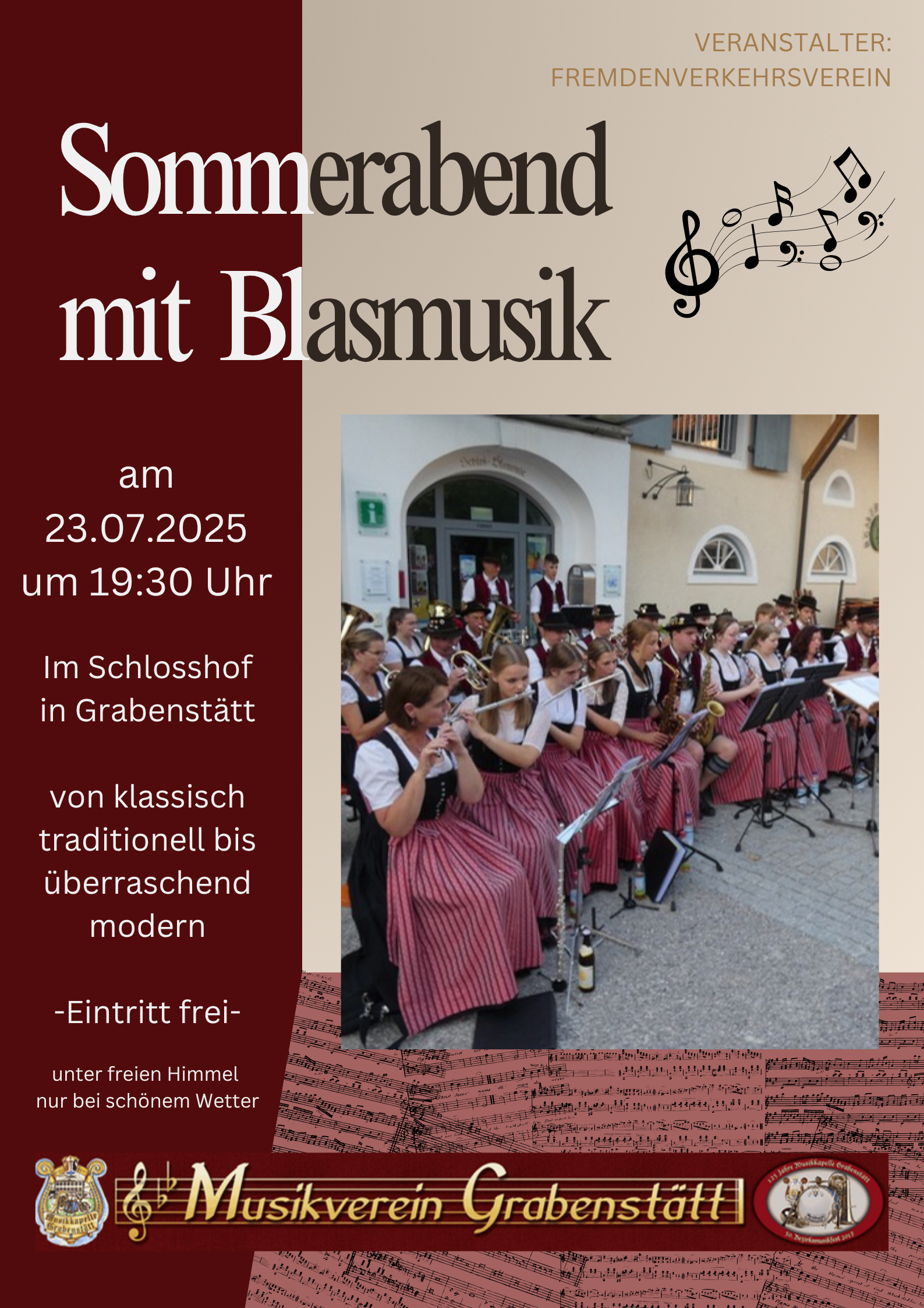 23.07.2025 Sommerabend mit Balsmusik