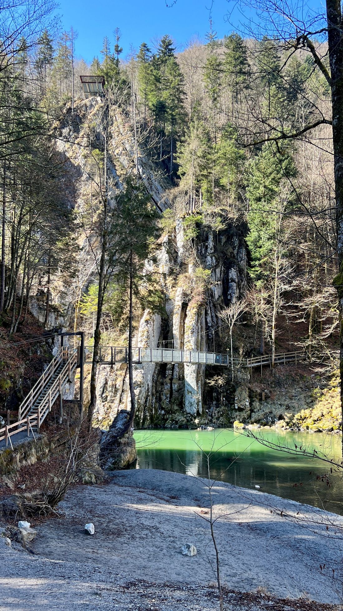 Hängebrücke Schmugglerweg