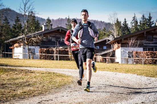 Läufer beim Trailrunn in Reit im Winkl