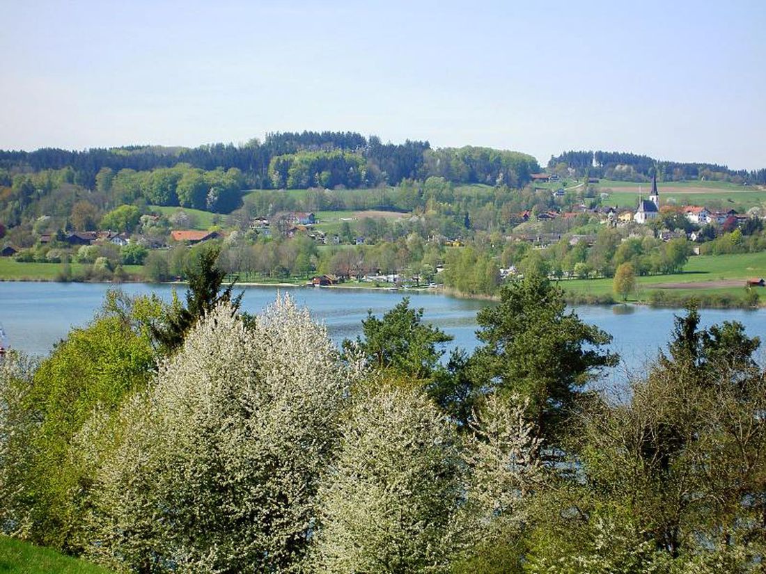 Blick auf Taching