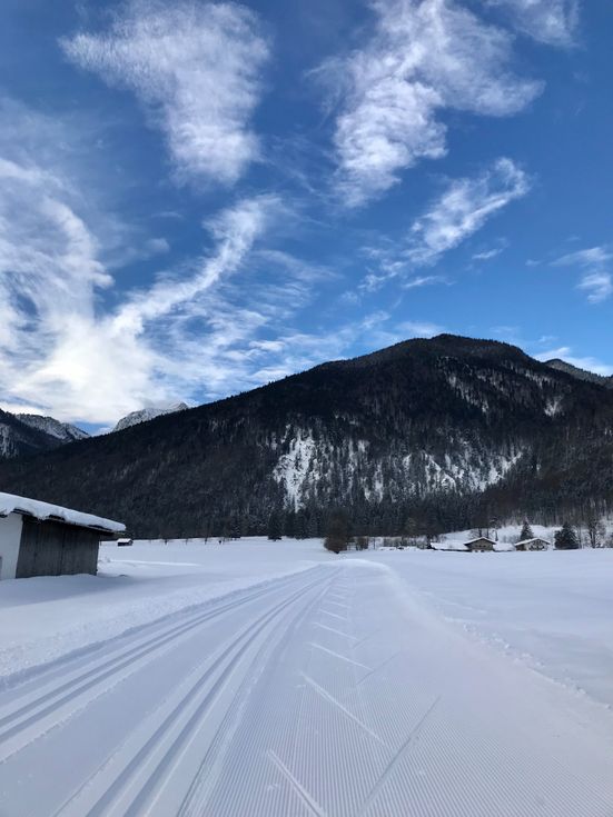 Umgebung - Langlauf Loipe