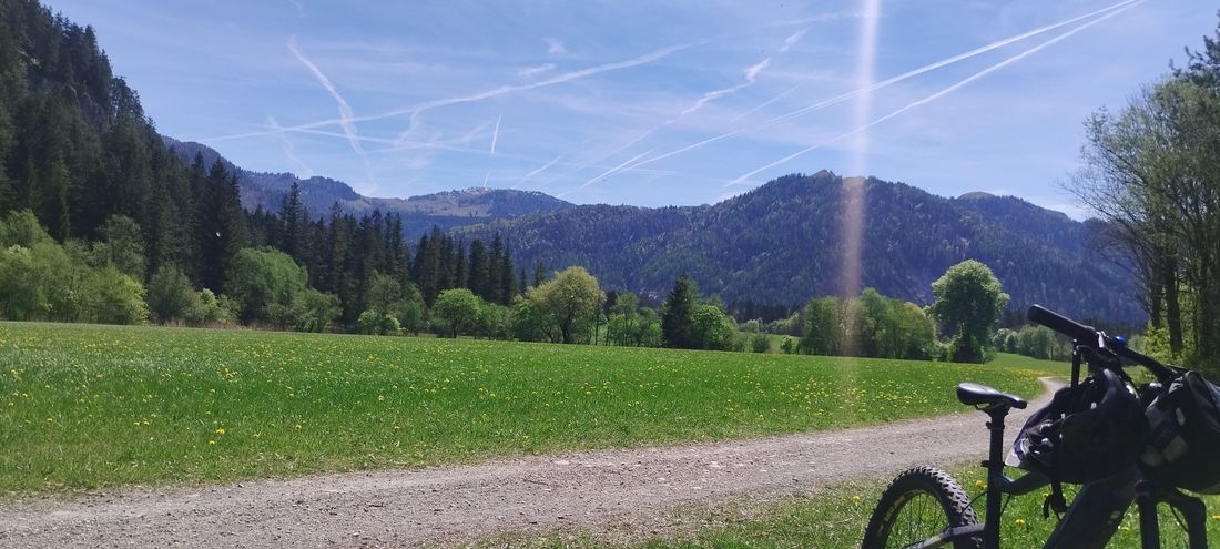 Radweg Richtung St. Johann