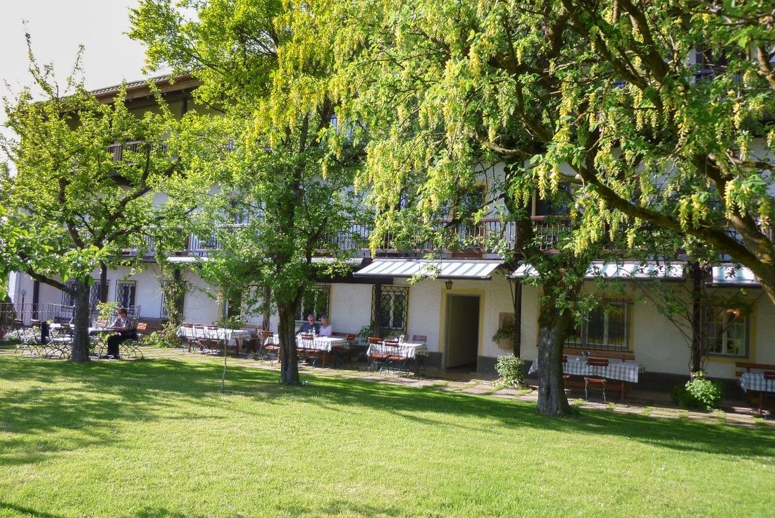 Terrasse Landhaus Griessee