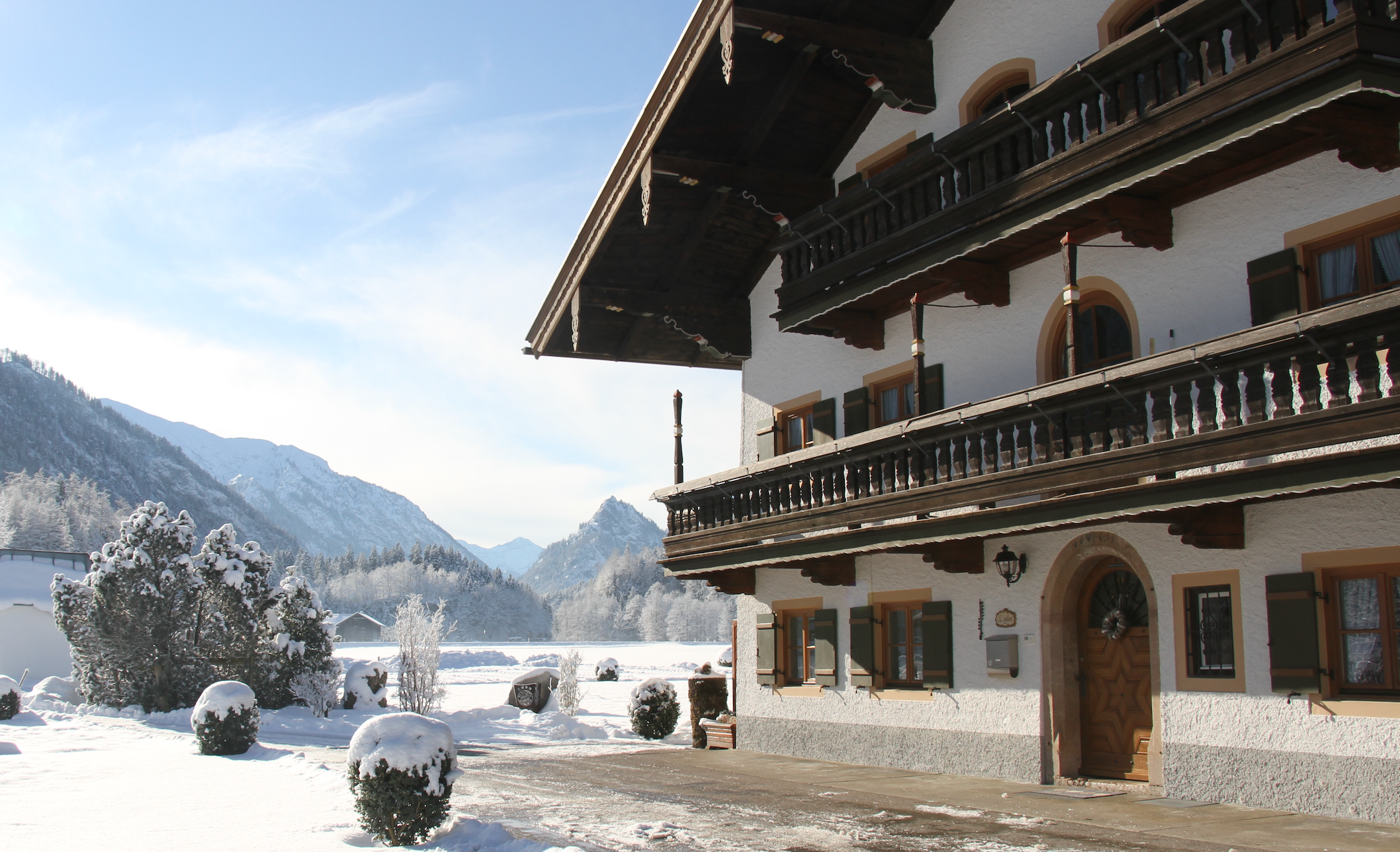 Unser Ortner-Hof im Winter