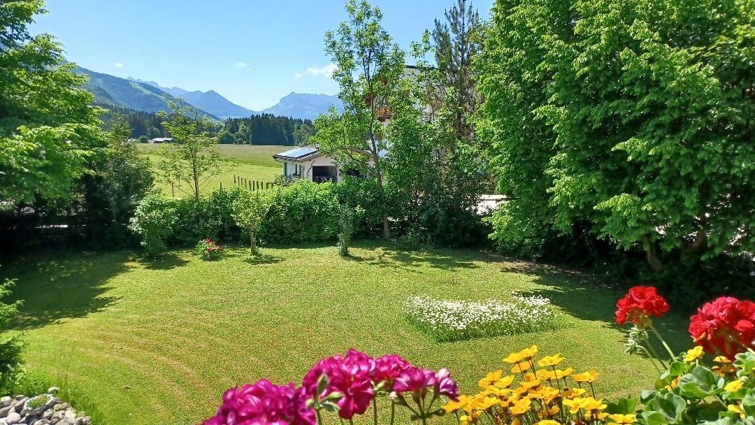 Balkonblick bis zum Kaiser