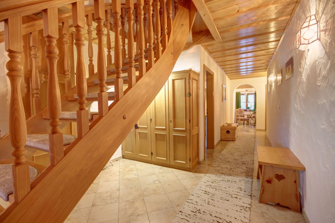 Flur zu den Ferienwohnungen