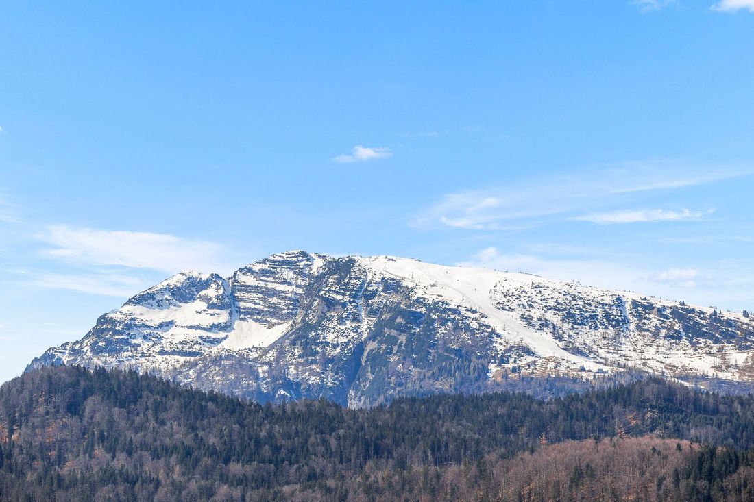 Ausblick auf die Berglandschaft Soho Mountain Chalet & Spa