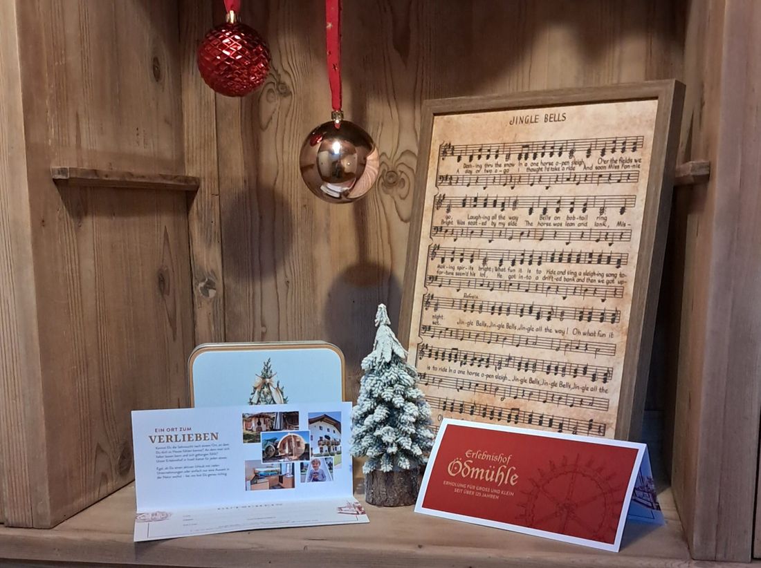 Freude schenken - Weihnachten in der historischen Ödmühle