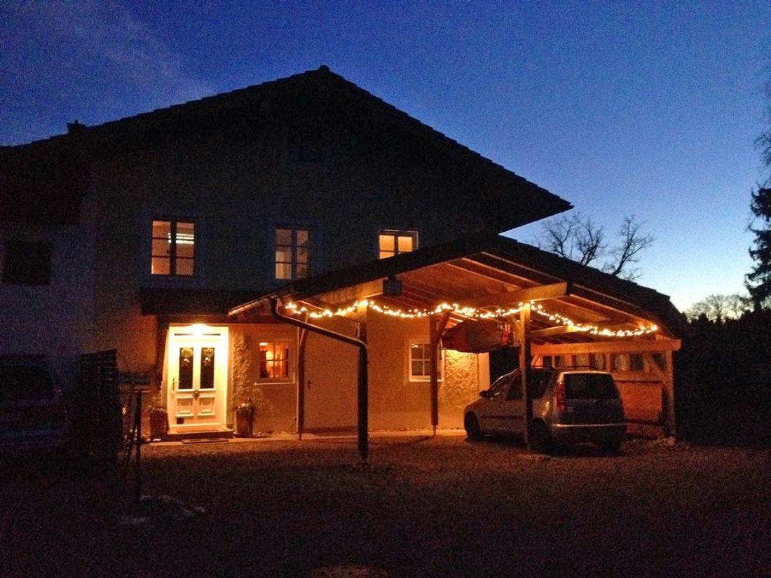 Blick aufs HAUS NACHT