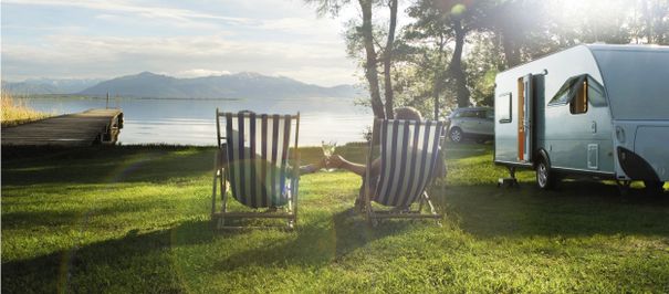 Camping Seehäusl mit Chiemseeblick