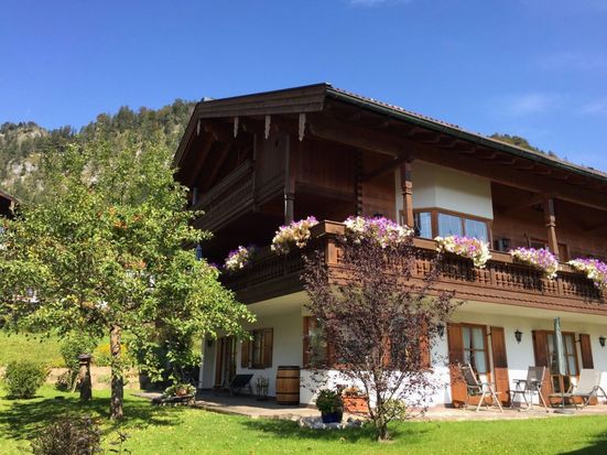 Aussenansicht Boutique Ferienwohnungen Haus am Wiesbach