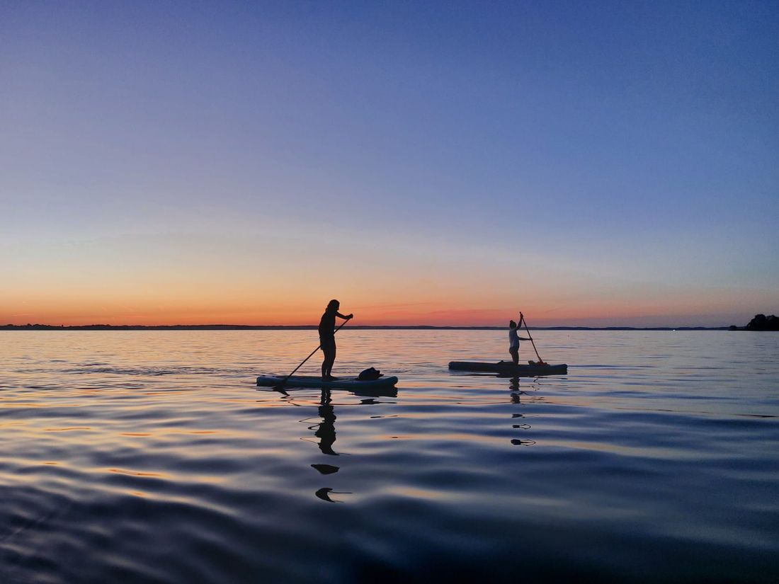Sonnenuntergang Chiemsee