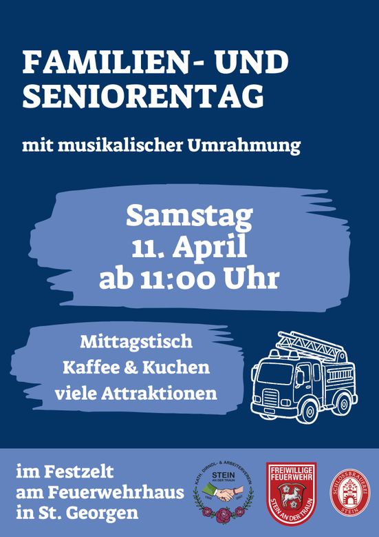 Flyer Familien- und Seniorentag