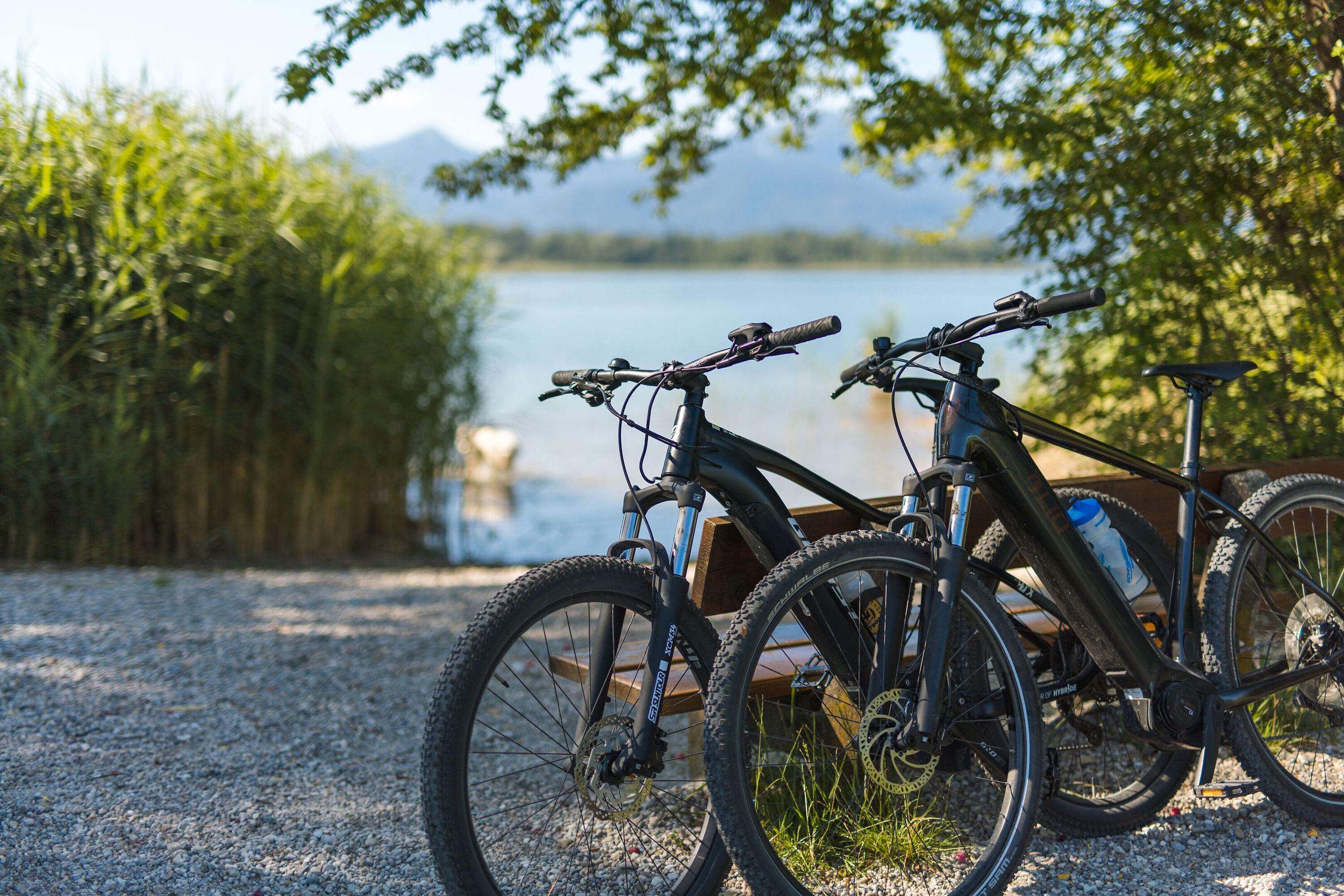 Unterwegs zwischen Chiemsee und Waginger See