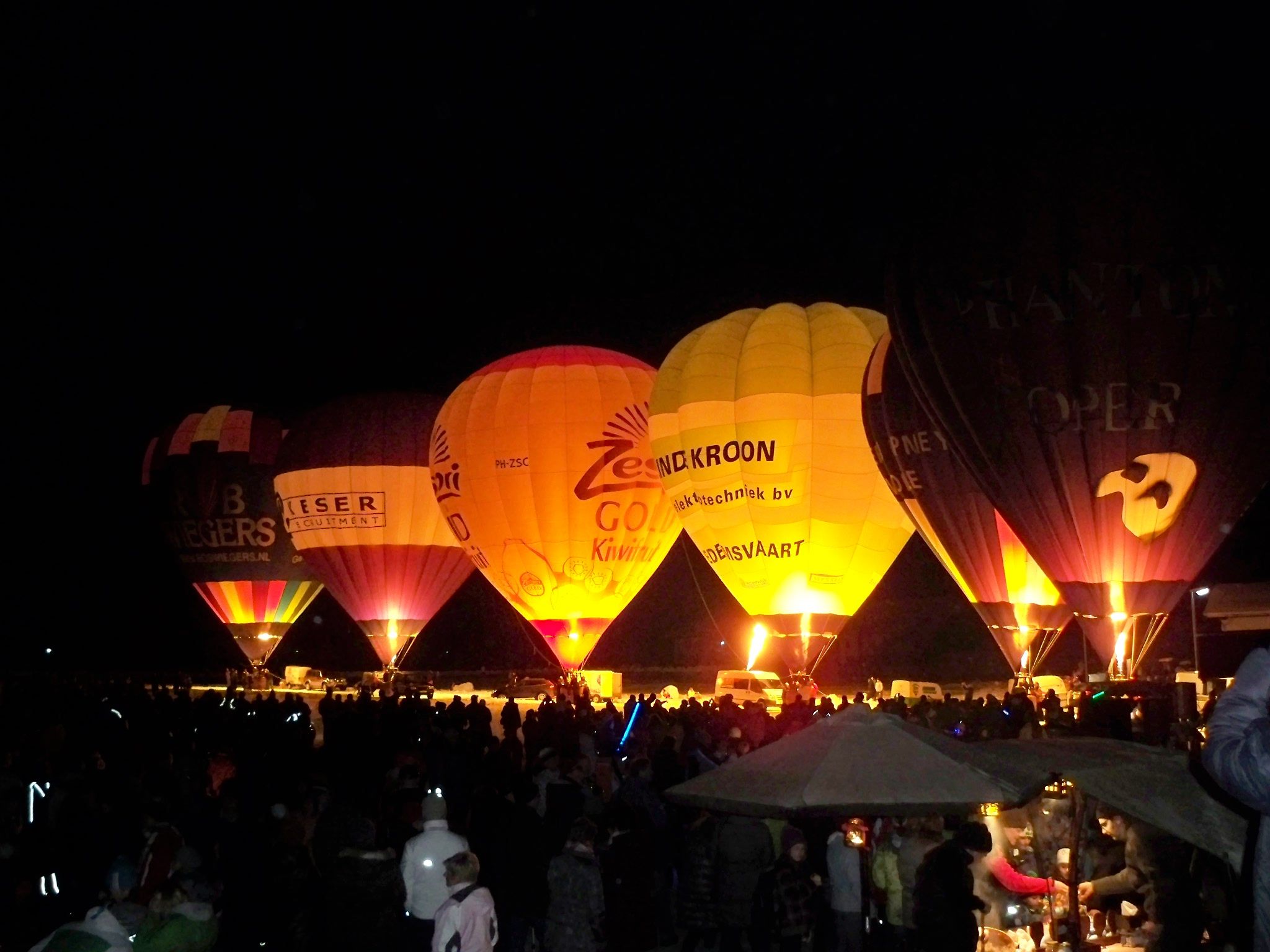 Ballonglühen in Inzell