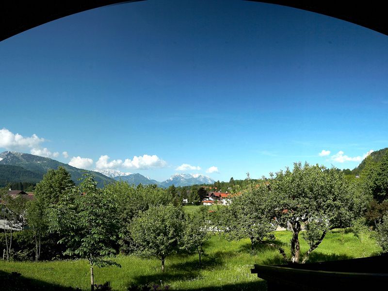Ausblick vom Balkon