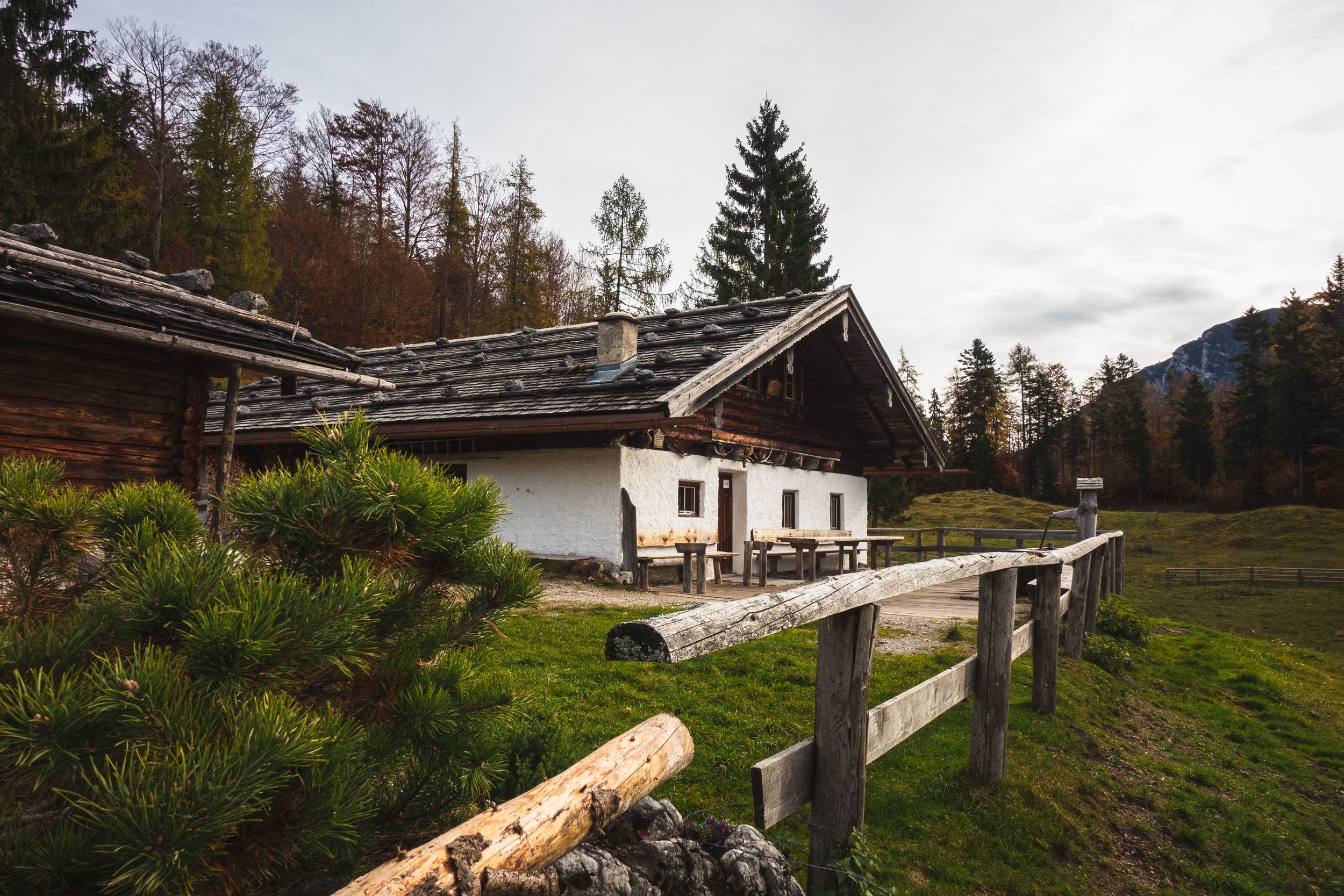Terrasse der Reiteralm