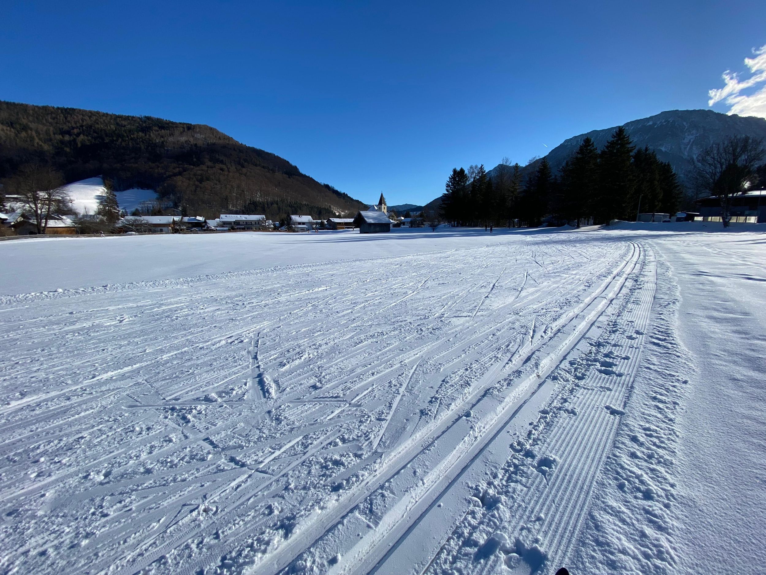 dorfloipe-uebungswiese-forstamtwiesen-langlauf-ruhpolding-chiemgau