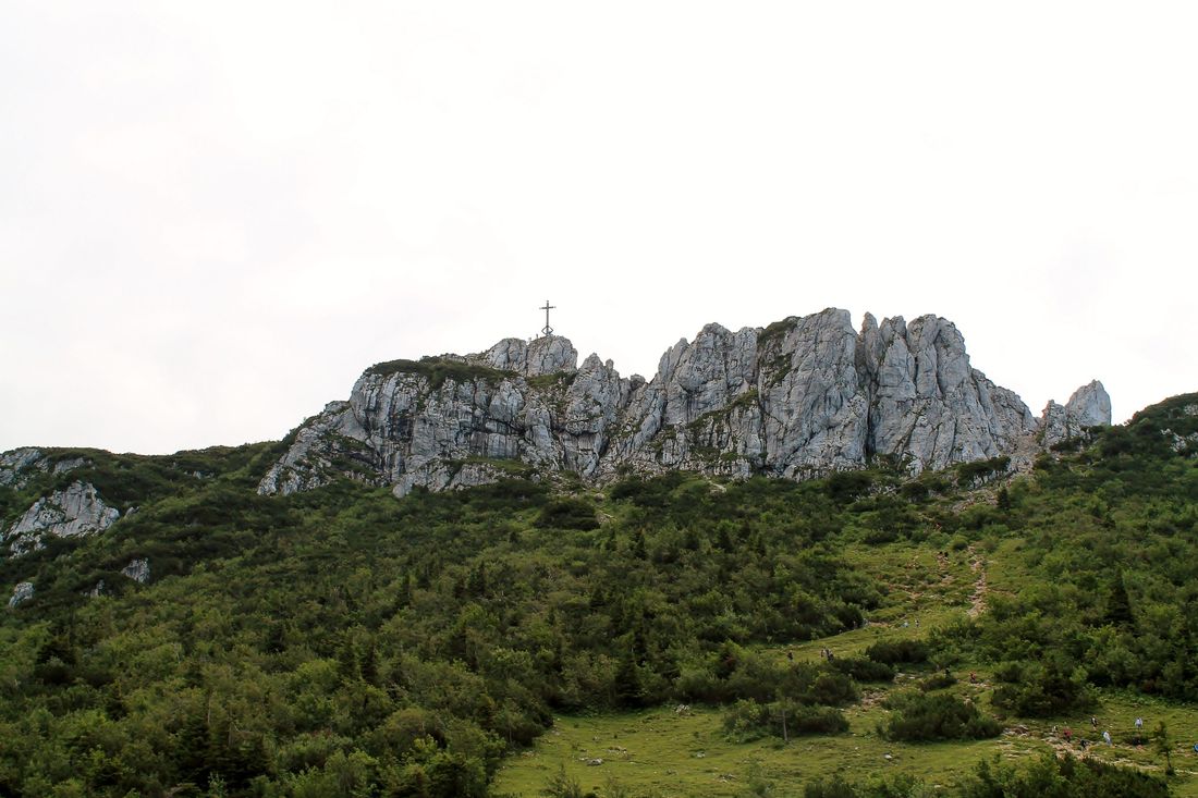 Hinauf auf den Berg - Kampenwand
