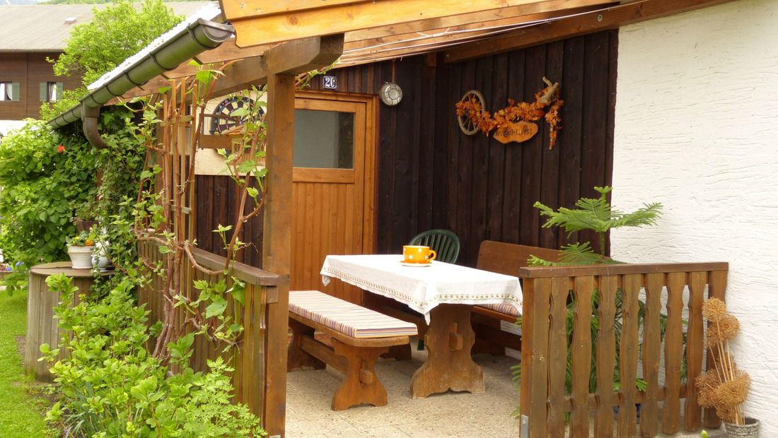 Der Freisitz am Haus