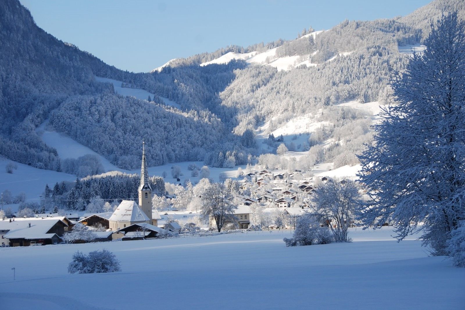 Kirche OW Winter